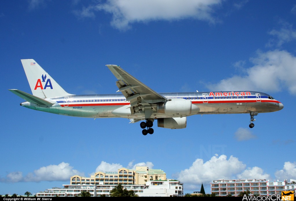 N649AA - Boeing 757-223 - American Airlines