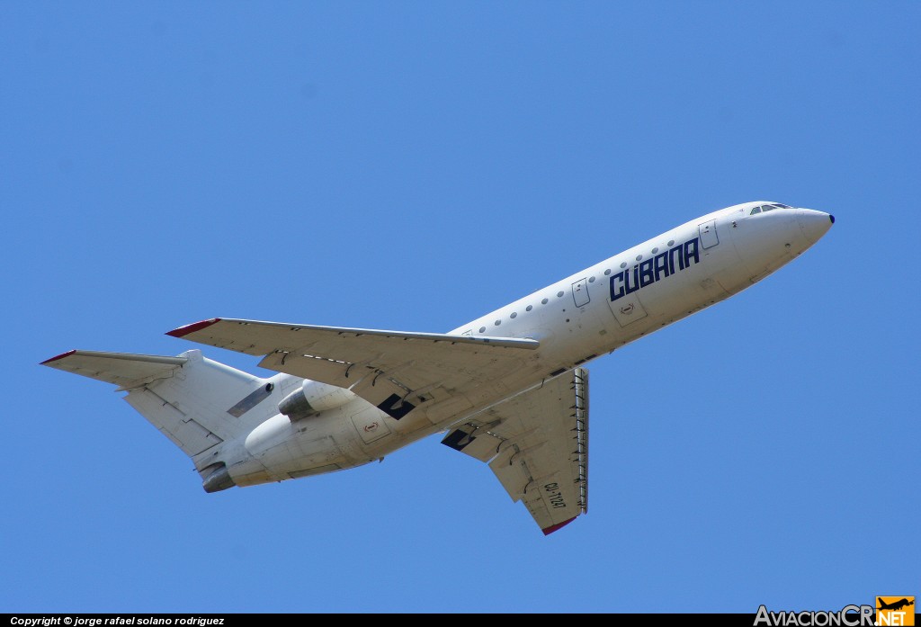 CU-T1247 - Yakovlev YAK-42D - Cubana de Aviación