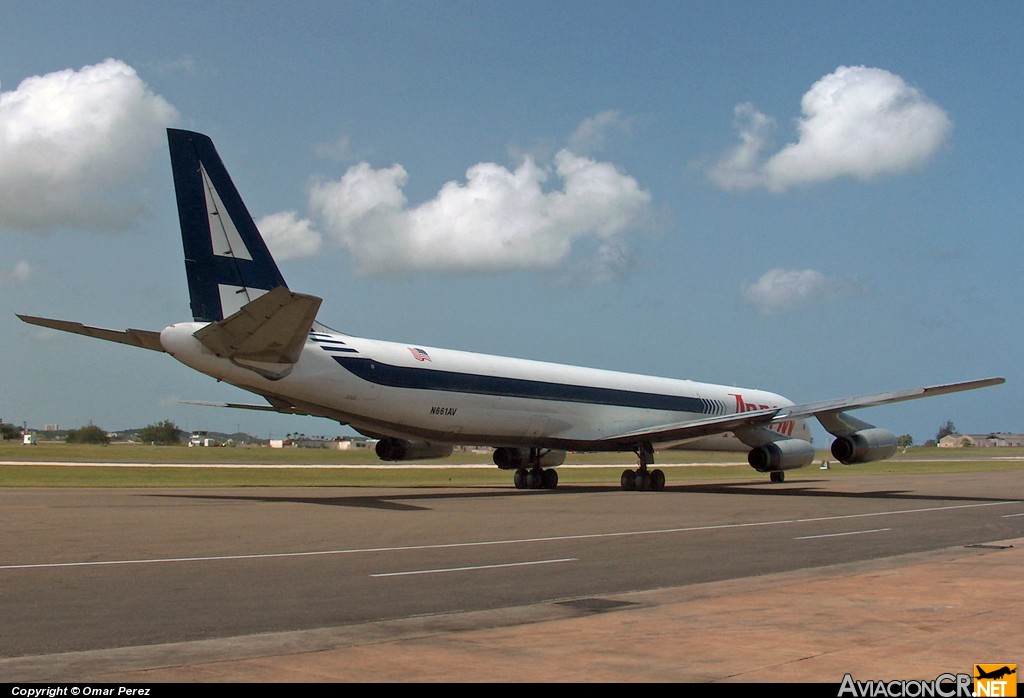 N661AV - McDonnell Douglas DC-8-62H(F) - Arrow Air