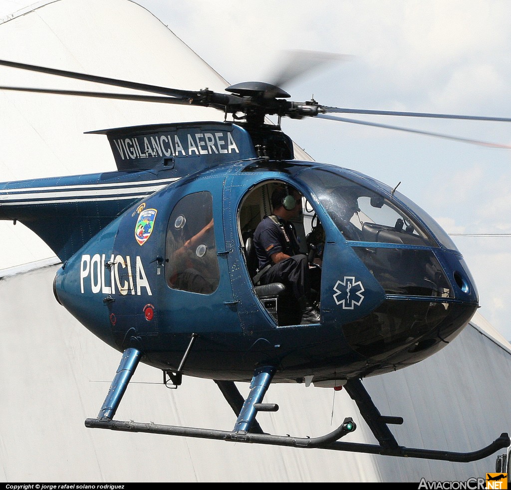 MSP018 - Hughes MD500E - Ministerio de Seguridad Pública - Costa Rica