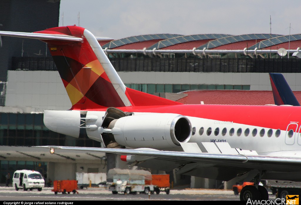 HK-4431 - Fokker 100 - Avianca Colombia