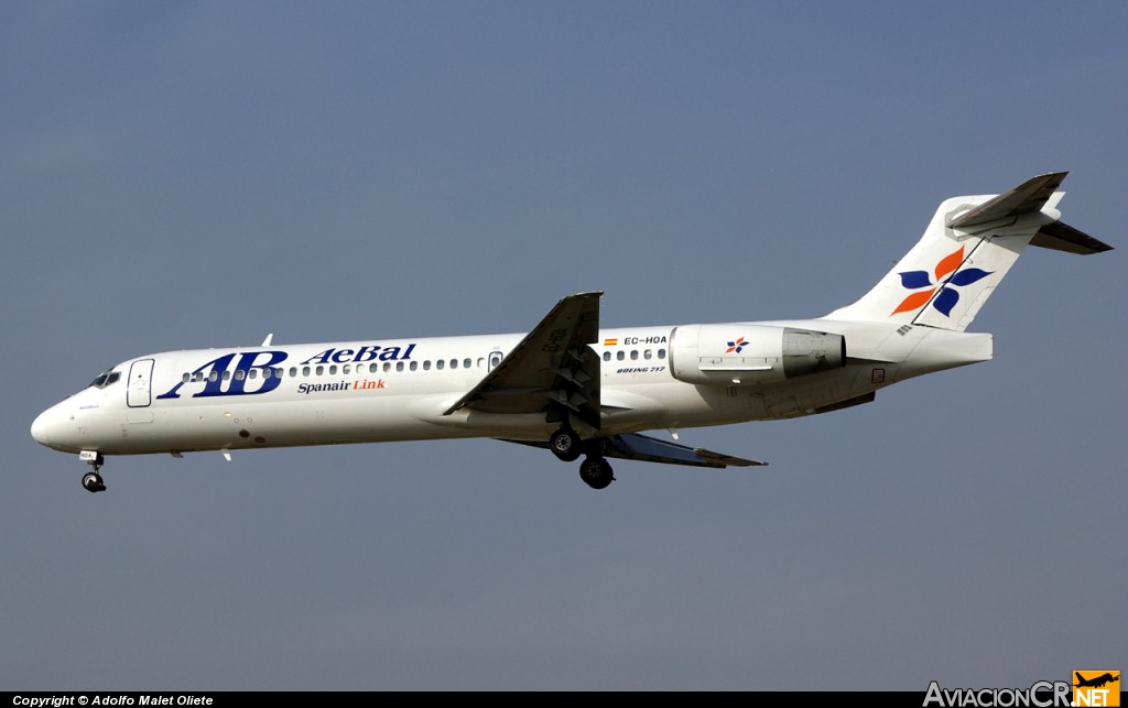 EC-HOA - Boeing 717-2CM - SPANAIR  AB AEBAL