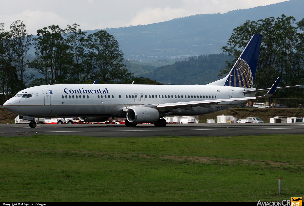 N30401 - Boeing 737-924 - Continental Airlines