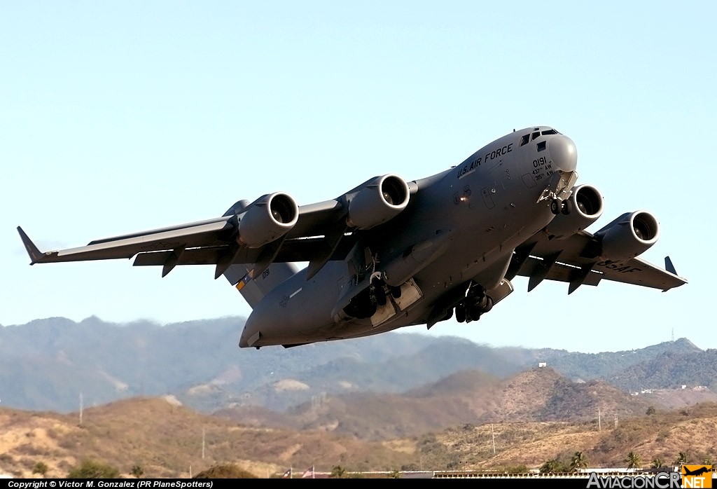 01-0191 - Boeing C-17A Globemaster III - USAF - United States Air Force - Fuerza Aerea de EE.UU