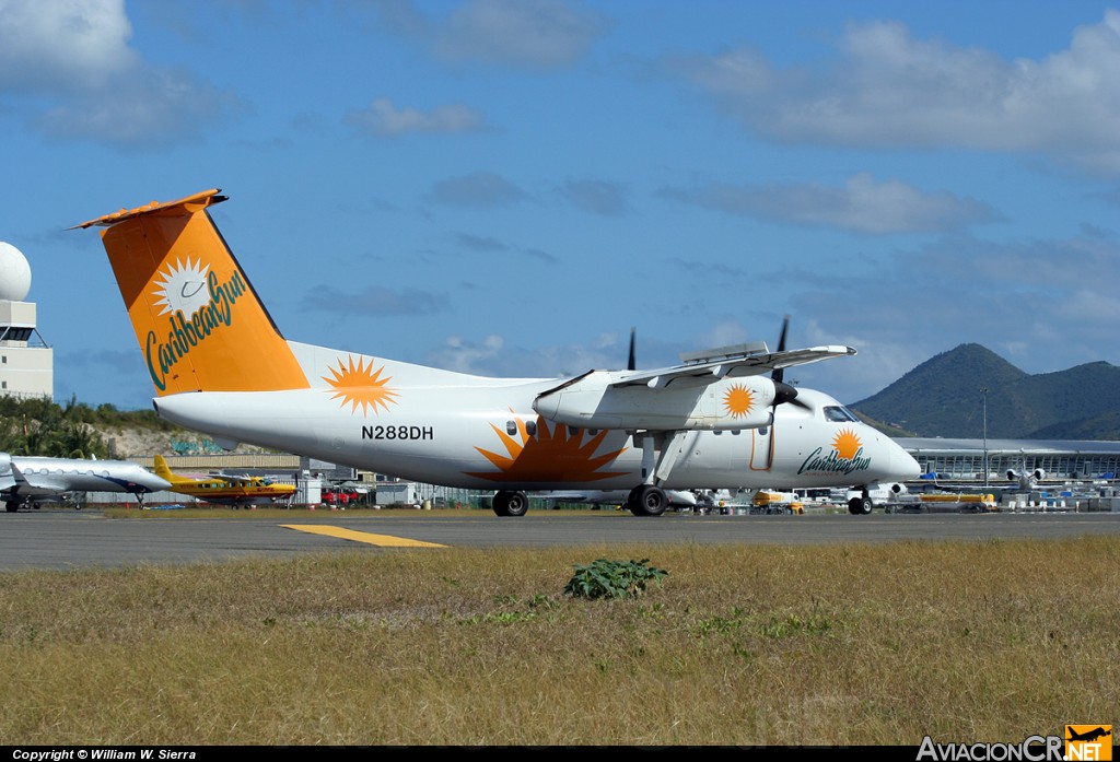 N288DH - De Havilland Canada DHC-8-106 Dash 8 - Caribbean Sun