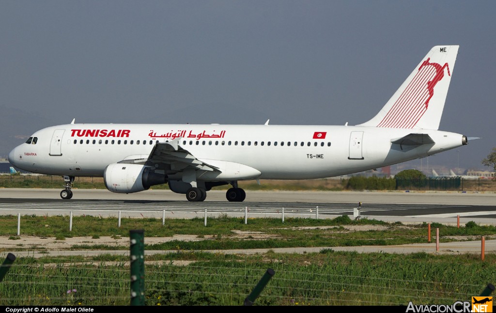 TS-IME - Airbus A320-211 - Tunisair