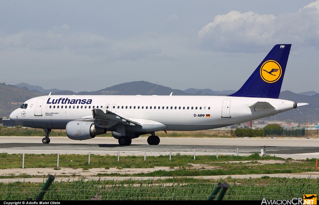 D-AIPP - Airbus A320-211 - Lufthansa