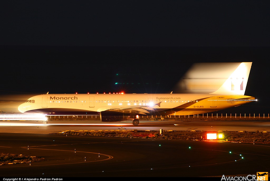 G-OJEG - Airbus A321-231 - Monarch Airlines