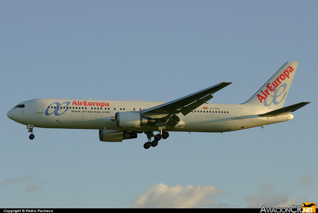 EC-HPU - Boeing 767-3Q8/ER - Air Europa