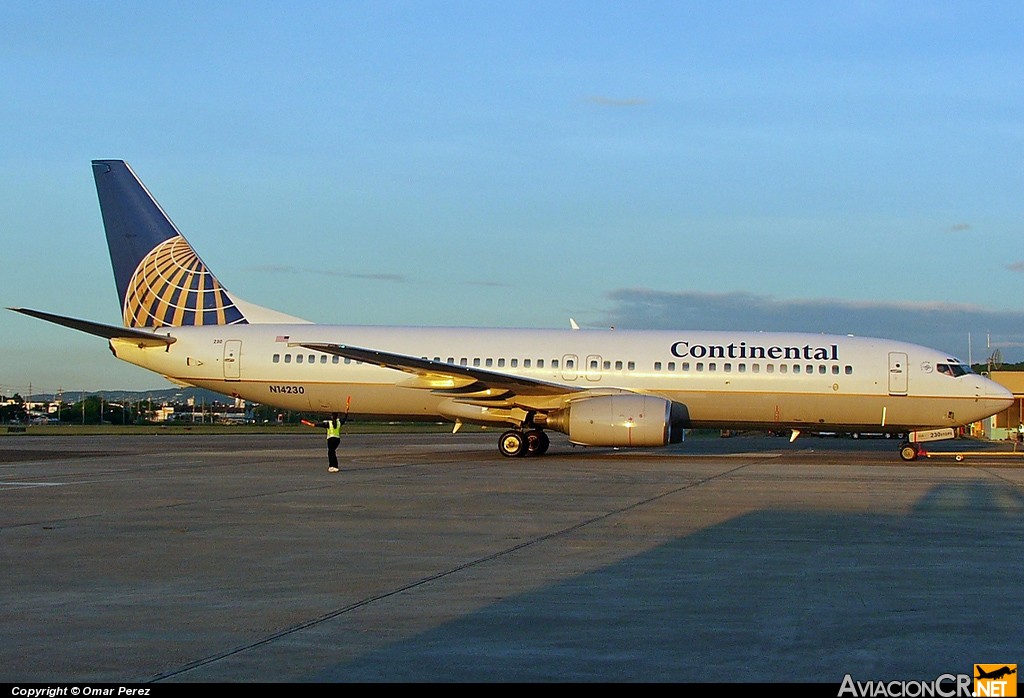 N14230 - Boeing 737-824 - Continental Airlines