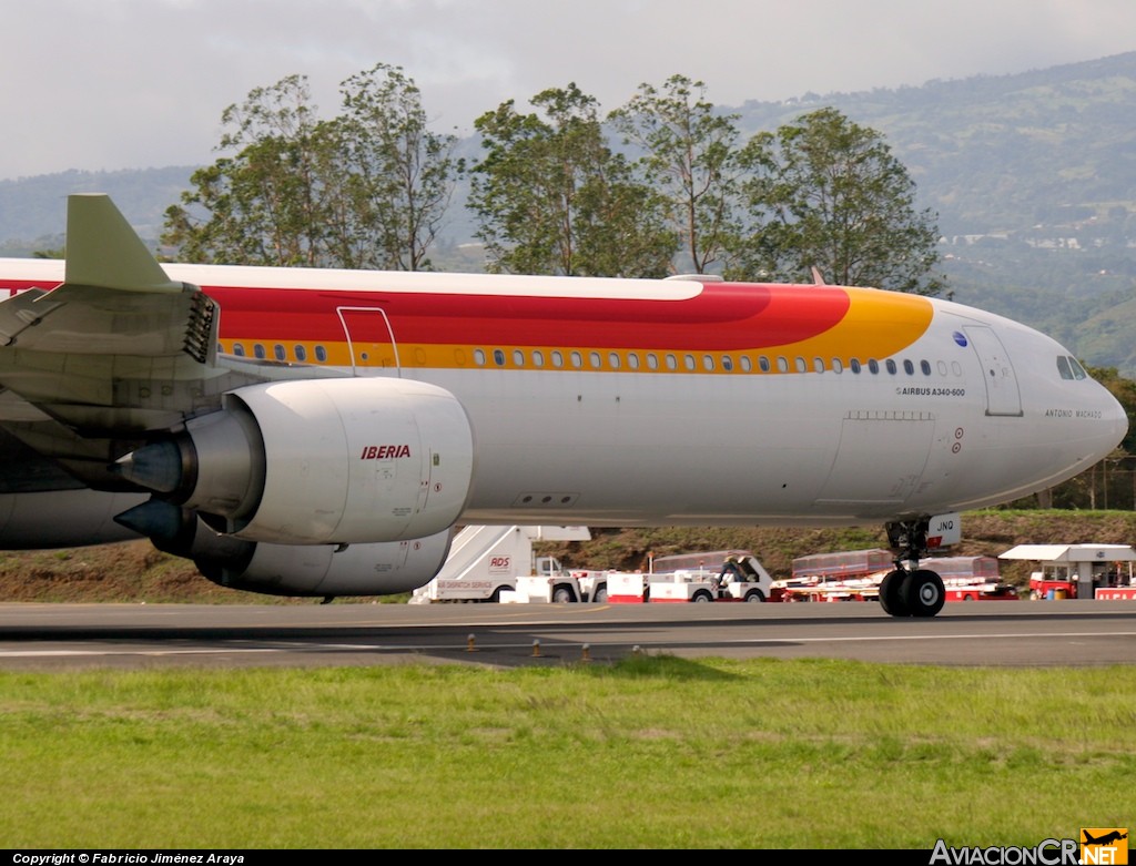 EC-JNQ - Airbus A340-642 - Iberia