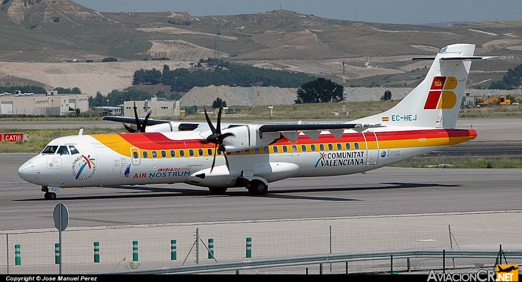 EC-HEJ - ATR 72-500 - Iberia Regional (Air Nostrum)