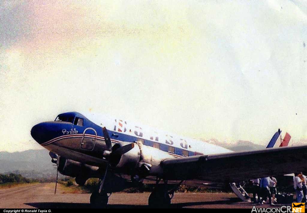 TI-SAG - Douglas DC-3 - SANSA - Servicios Aereos Nacionales S.A.