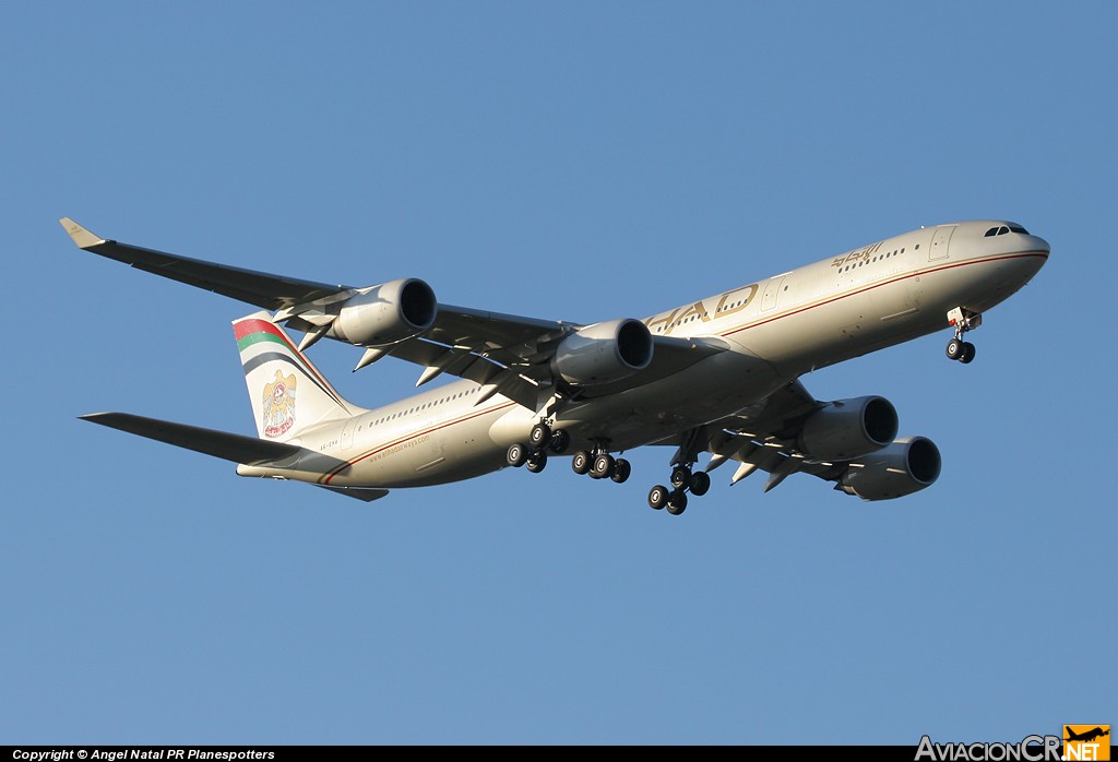 A6-EHA - Airbus A340-541 - Etihad Airways