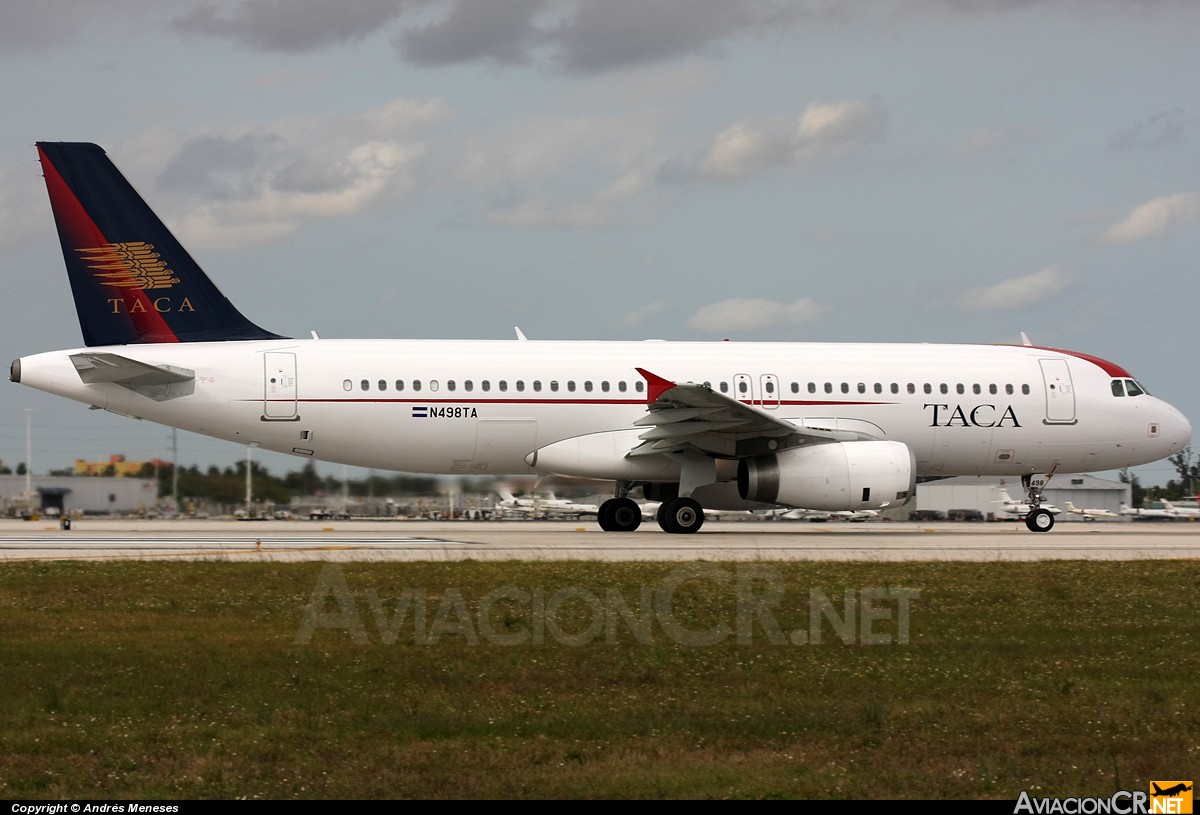 N498TA - Airbus A320-233 - TACA