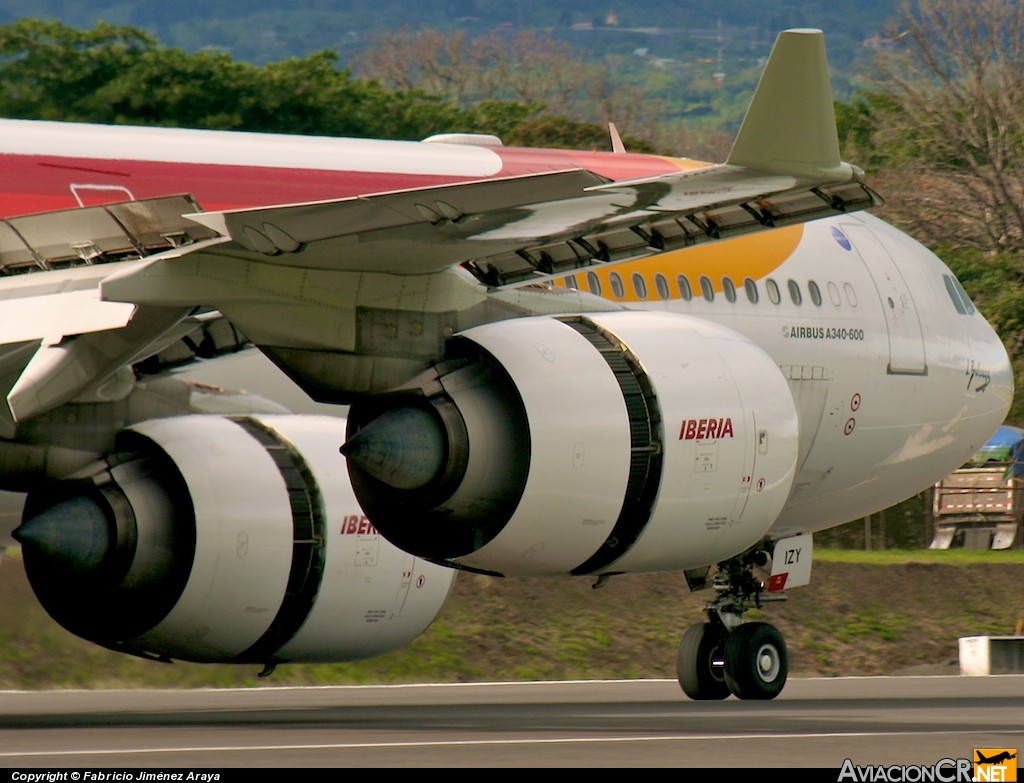 EC-IZY - Airbus A340-642 - Iberia