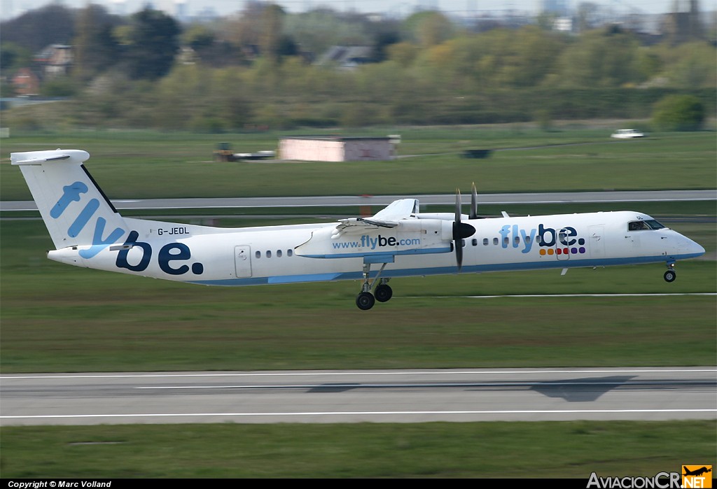 G-JEDL - Bombardier Dash 8-Q400 - Flybe