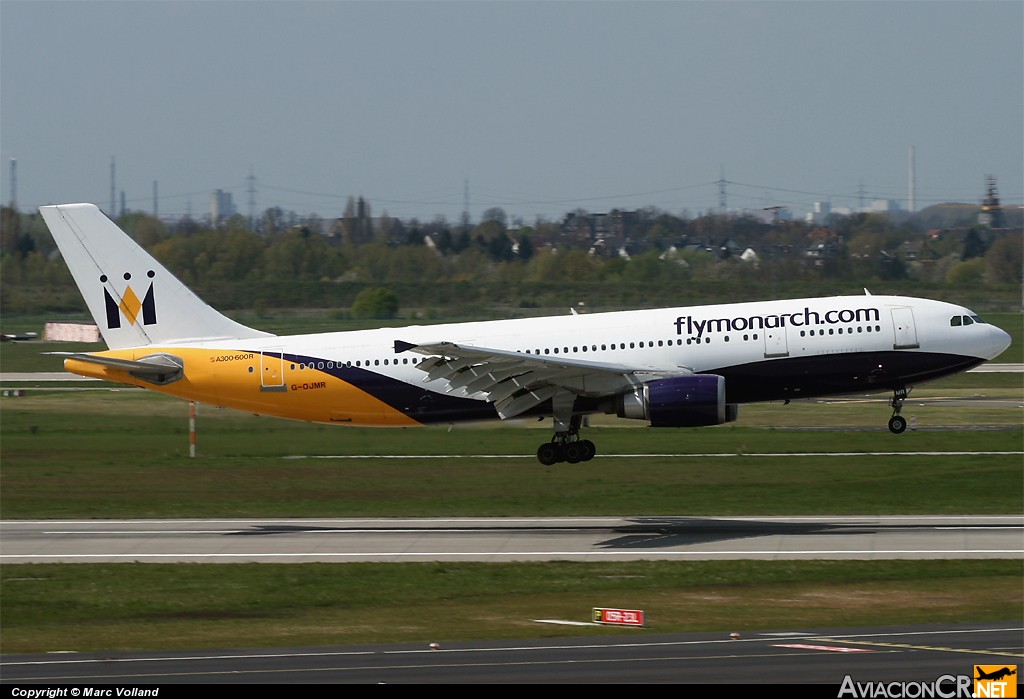 G-OJMR - Airbus A300B4-605R - Monarch Airlines