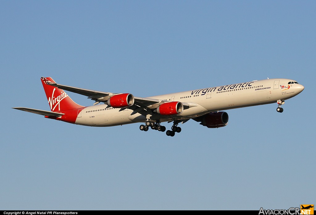 G-VWEB - Airbus A340-642 - Virgin Atlantic