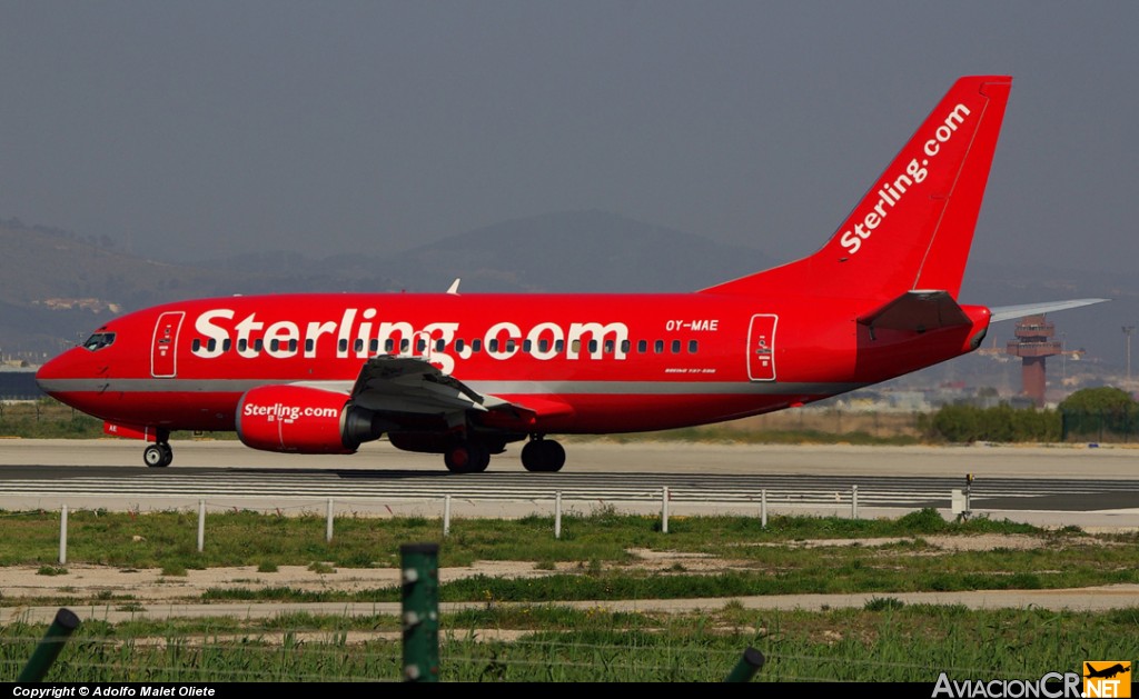 OY-MAE - Boeing 737-5L9 - Sterling