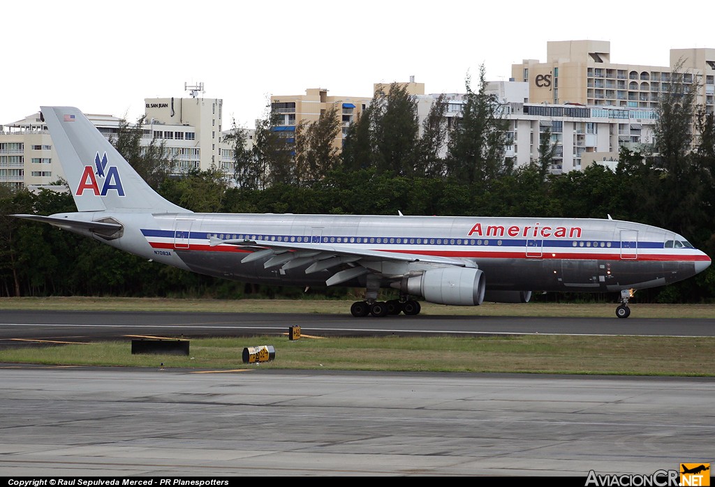 N7083A - Airbus A300B4-605R - American Airlines