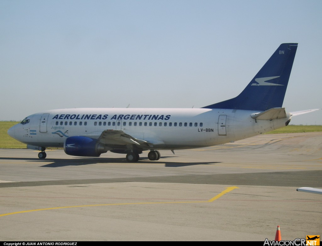 LV-BBN - Boeing 737-5H6 - Aerolineas Argentinas