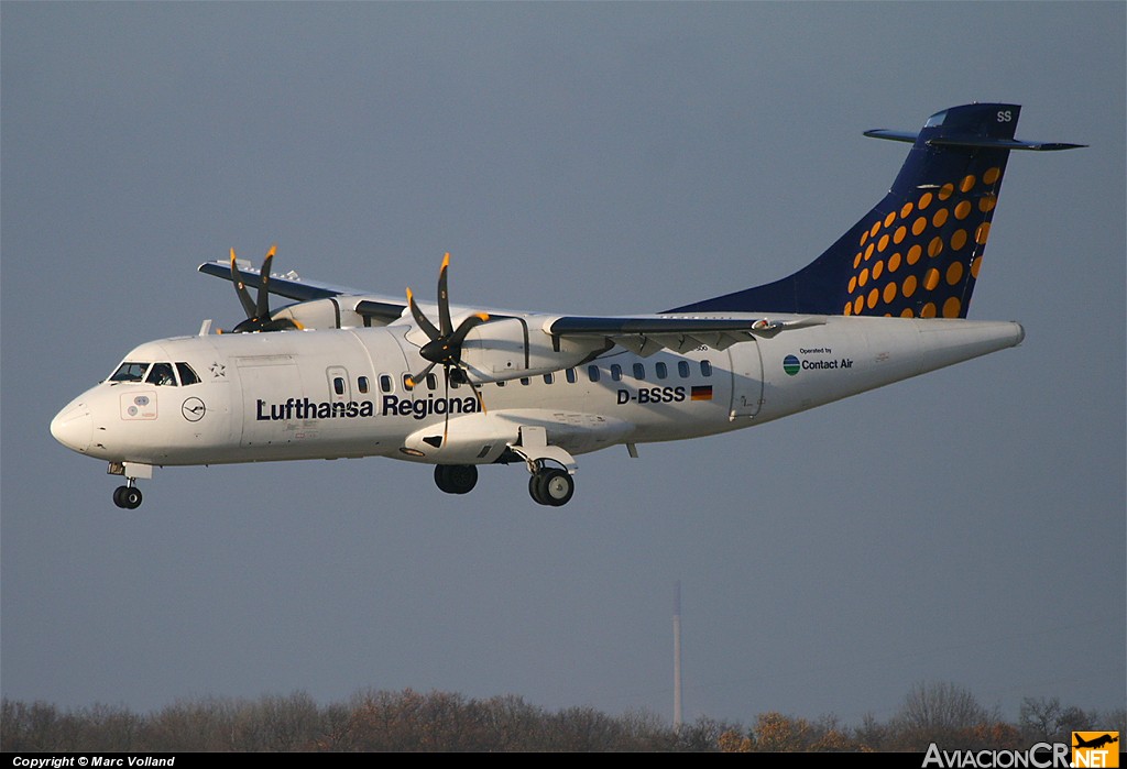 D-BSSS - ATR 42-500 - Contact Air ( Lufthansa Regional )