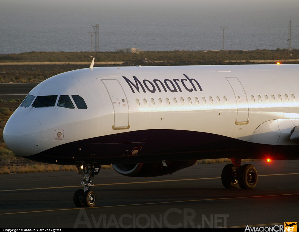 G-OZBN - Airbus A321-231 - Monarch Airlines