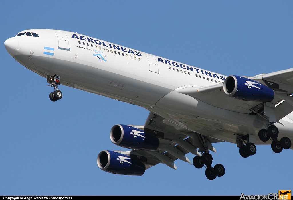 LV-BMT - Airbus A340-312 - Aerolineas Argentinas