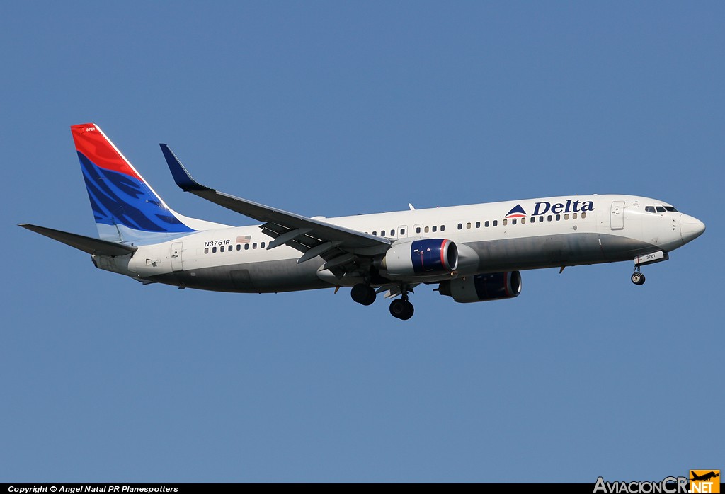 N3761R - Boeing 737-832 - Delta Air Lines