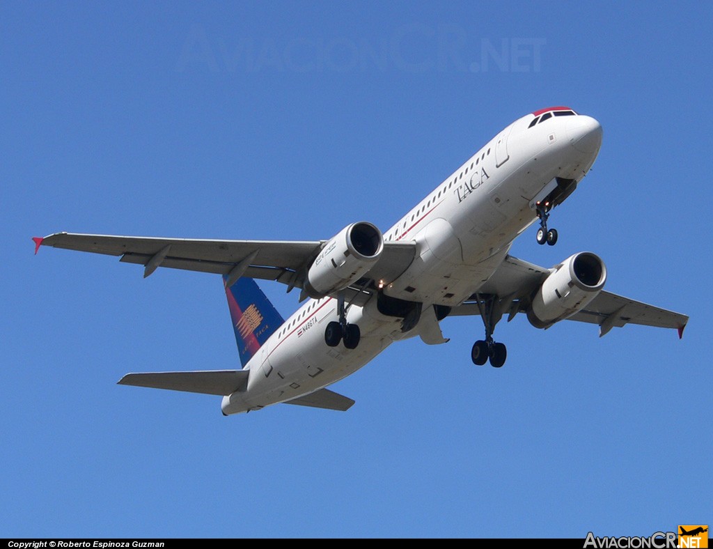 N486TA - Airbus A320-233 - TACA