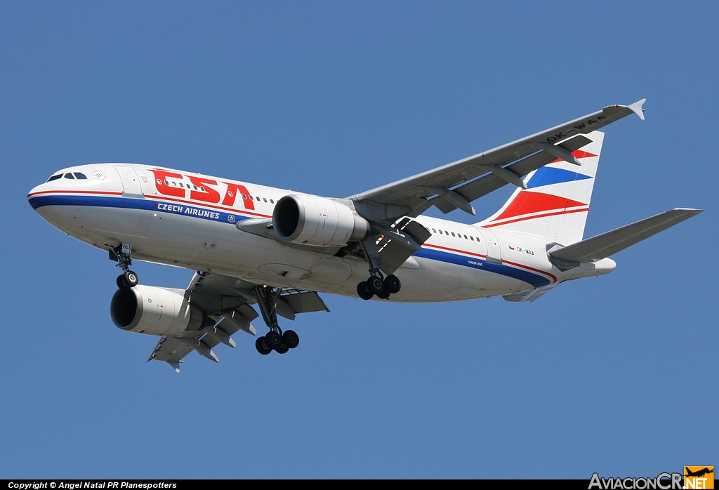 OK-WAA - Airbus A310-304 - CSA Czech Airlines