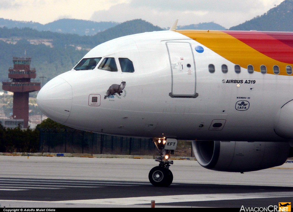 EC-KFT - Airbus A319-111 - Iberia