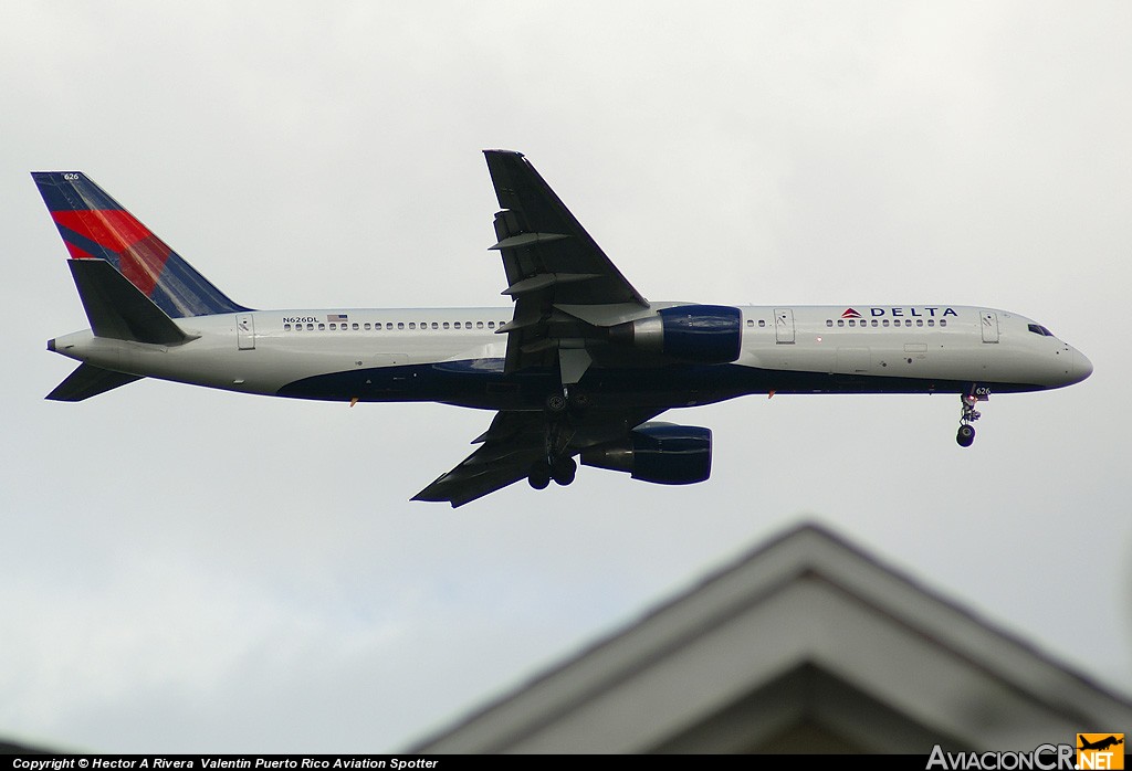 N626DL - Boeing 757-232 - Delta Air Lines