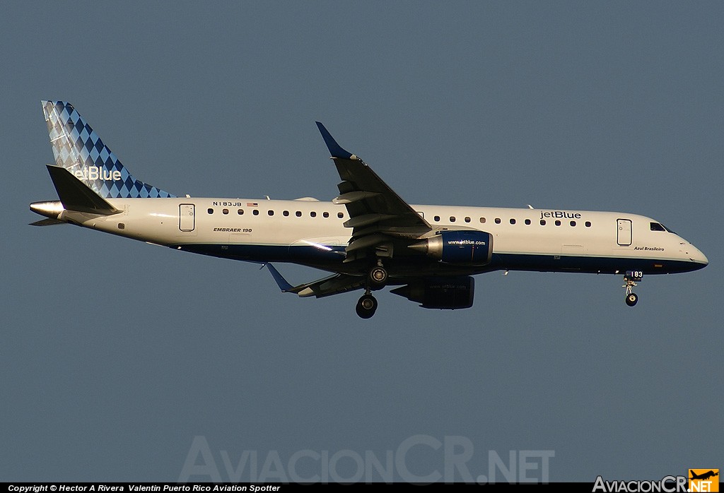 N183JB - Embraer ERJ-190 - Jet Blue