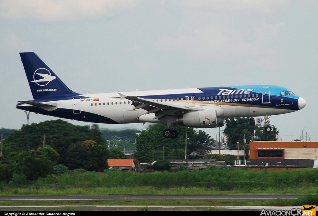 HC-CDY - Airbus A320-233 - TAME