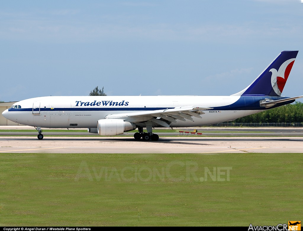 N504TA - Airbus A300B4-203(F) - Tradewinds Airlines