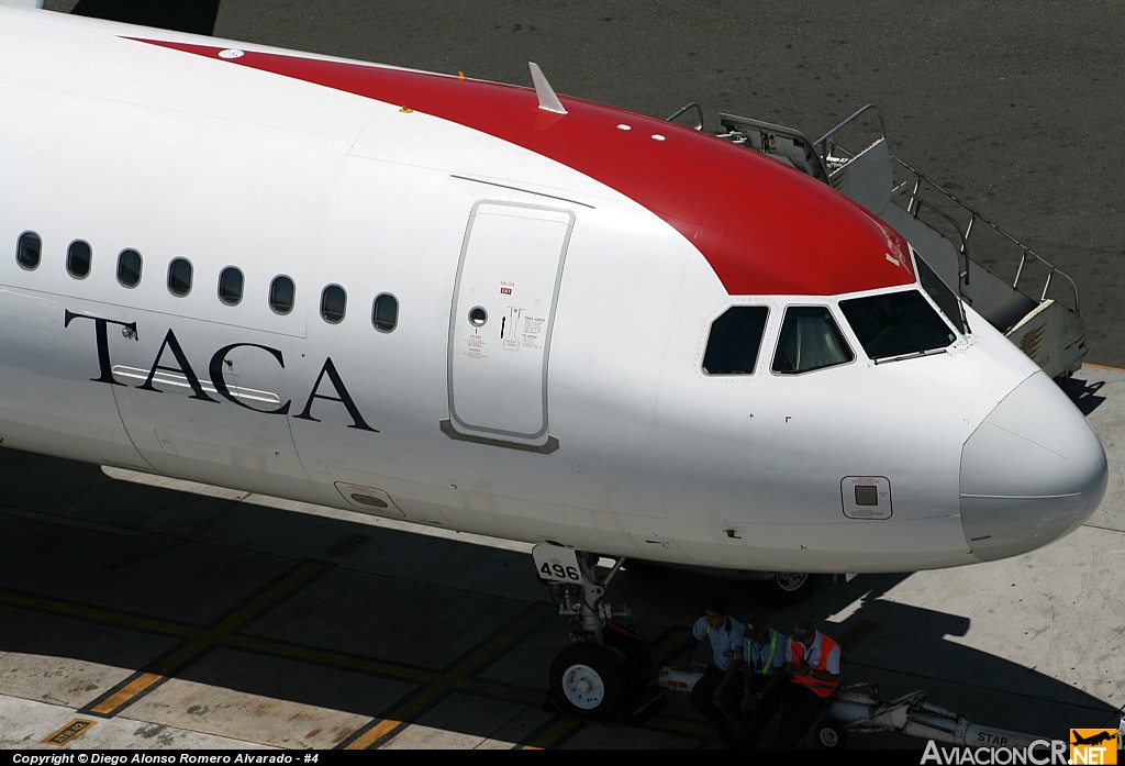 N496TA - Airbus A320-233 - TACA