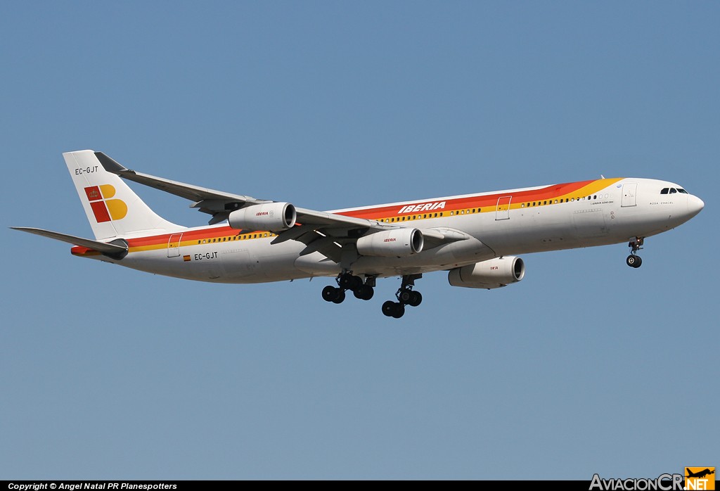 EC-GJT - Airbus A340-313X - Iberia