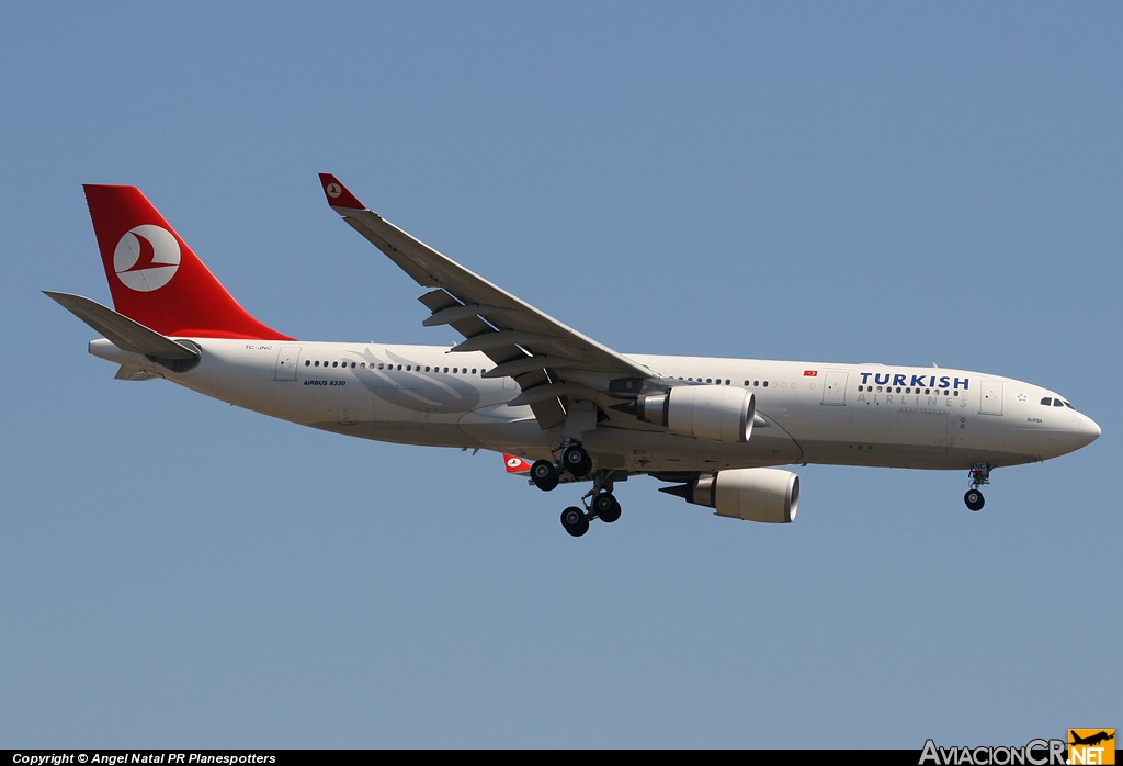 TC-JNC - Airbus A330-203 - Turkish Airlines