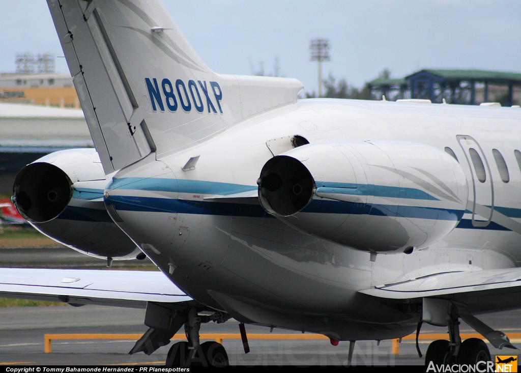 N800XP - Raytheon Hawker 800XP - F & F Aviation Inc.