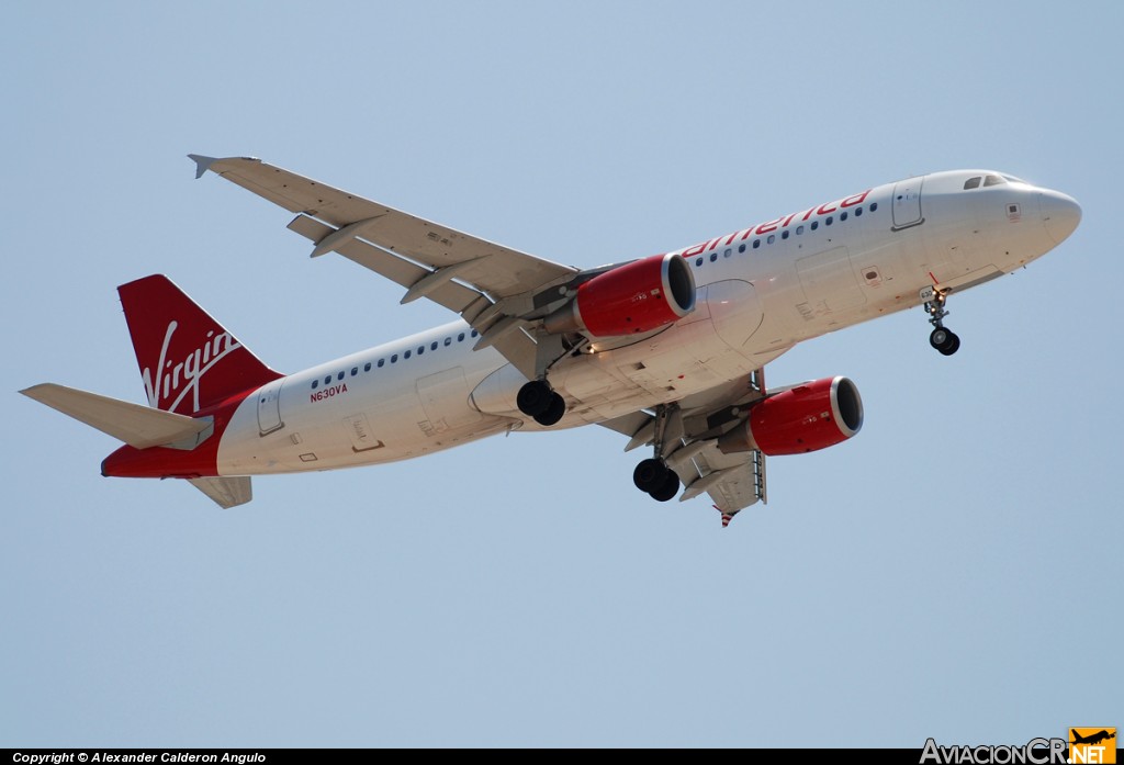 N630VA - Airbus A320-214 - Virgin America
