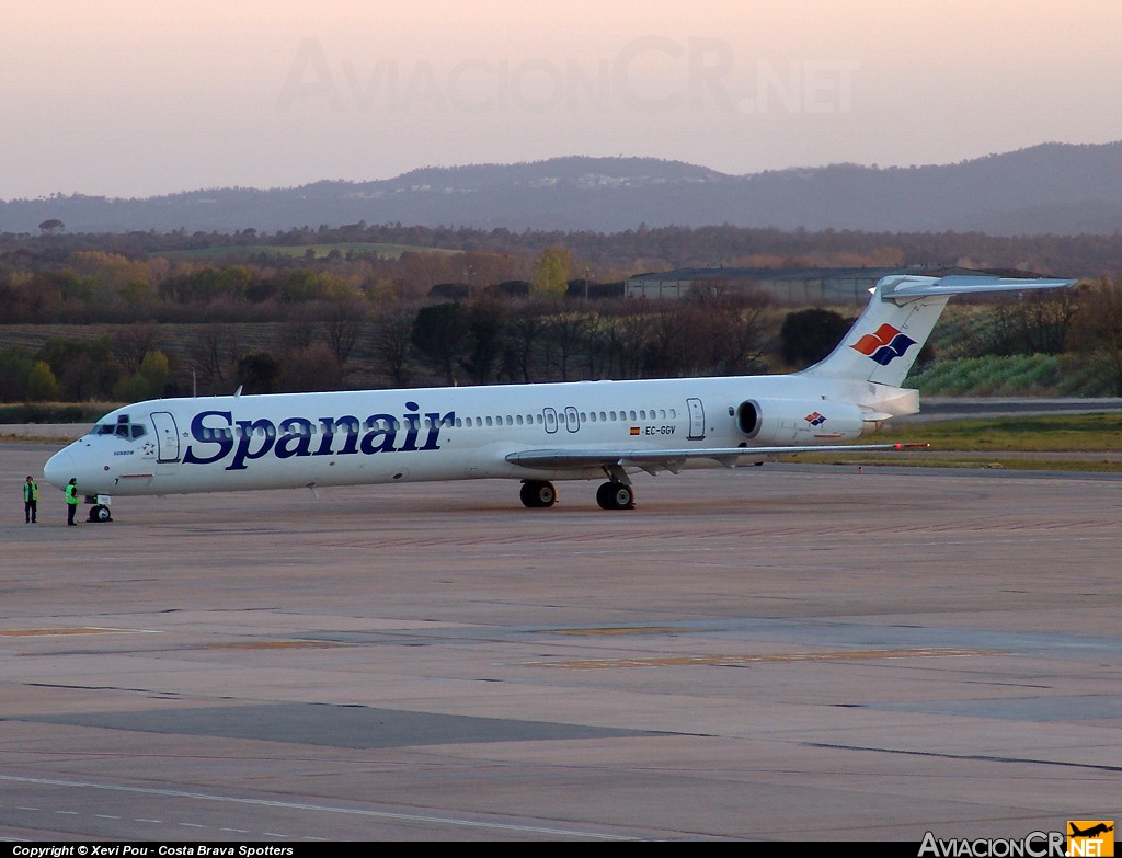 EC-GGV - McDonnell Douglas MD-83 (DC-9-83) - Spanair