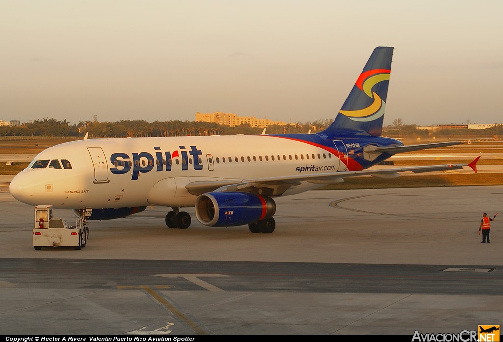 N502NK - Airbus A319-132 - Spirit