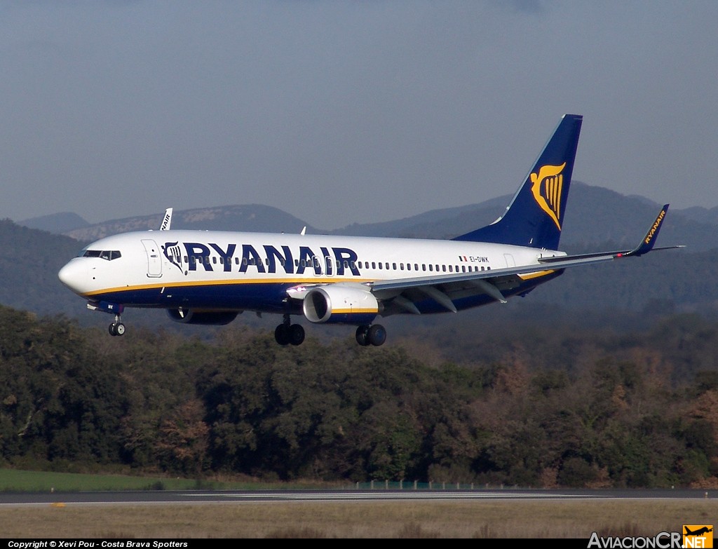 EI-DWK - Boeing 737-8AS - Ryanair