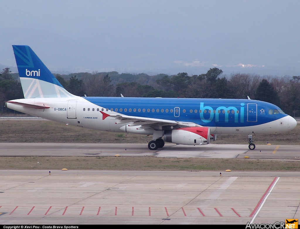 G-DBCA - Airbus A319-131 - BMI British Midland