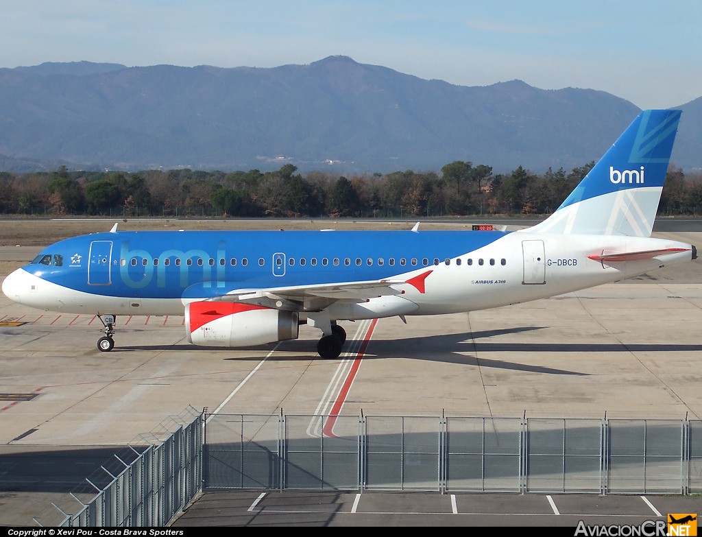 G-DBCB - Airbus A319-131 - BMI British Midland