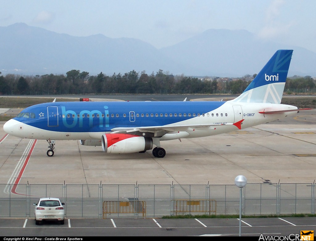 G-DBCF - Airbus A319-131 - BMI British Midland