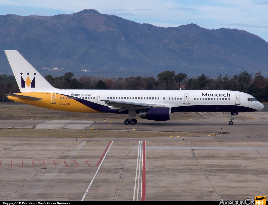 G-MONB - Boeing 757-2T7 - Monarch Airlines