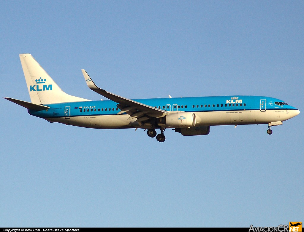 PH-BXF - Boeing 737-8K2 - KLM - Royal Dutch Airlines